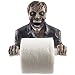 The Undead Graveyard Zombie Decorative Toilet Paper Holder in Scary Halloween Decorations As Bathroom Wall Decor Art & Plaques or Spooky Home Bath Decorating Accessories for Whimsical Novelty Gifts