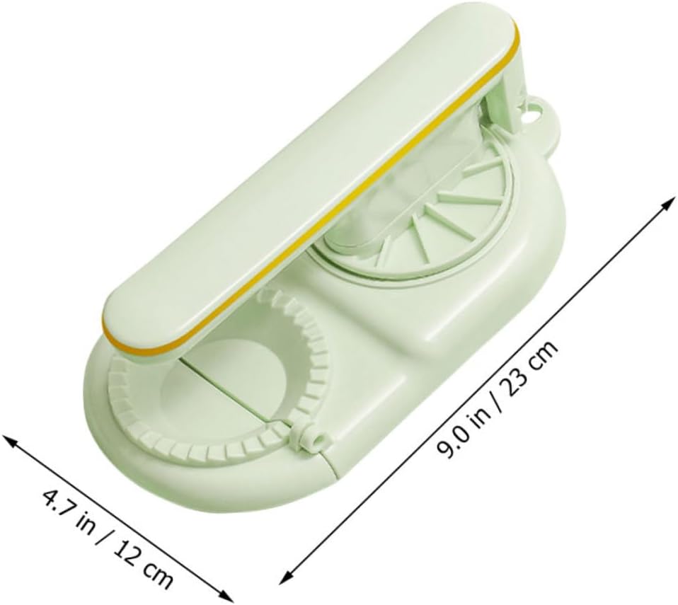 SOLUSTRE Ergonomic Handle Dough Rolling Tool Dumpling Wrapper Presser for for Friends