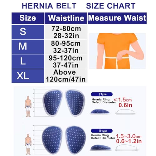 Faja para Hernia Ajustable para Hombre Small miniatura 2