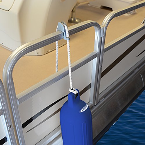 Shoreline Marine Adjustable Pontoon Fender Cleat (2 Pack) - Thumbnail 3