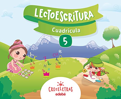 Lectoescritura Cuaderno 5. 3/5 Años Cuadricula Castellano