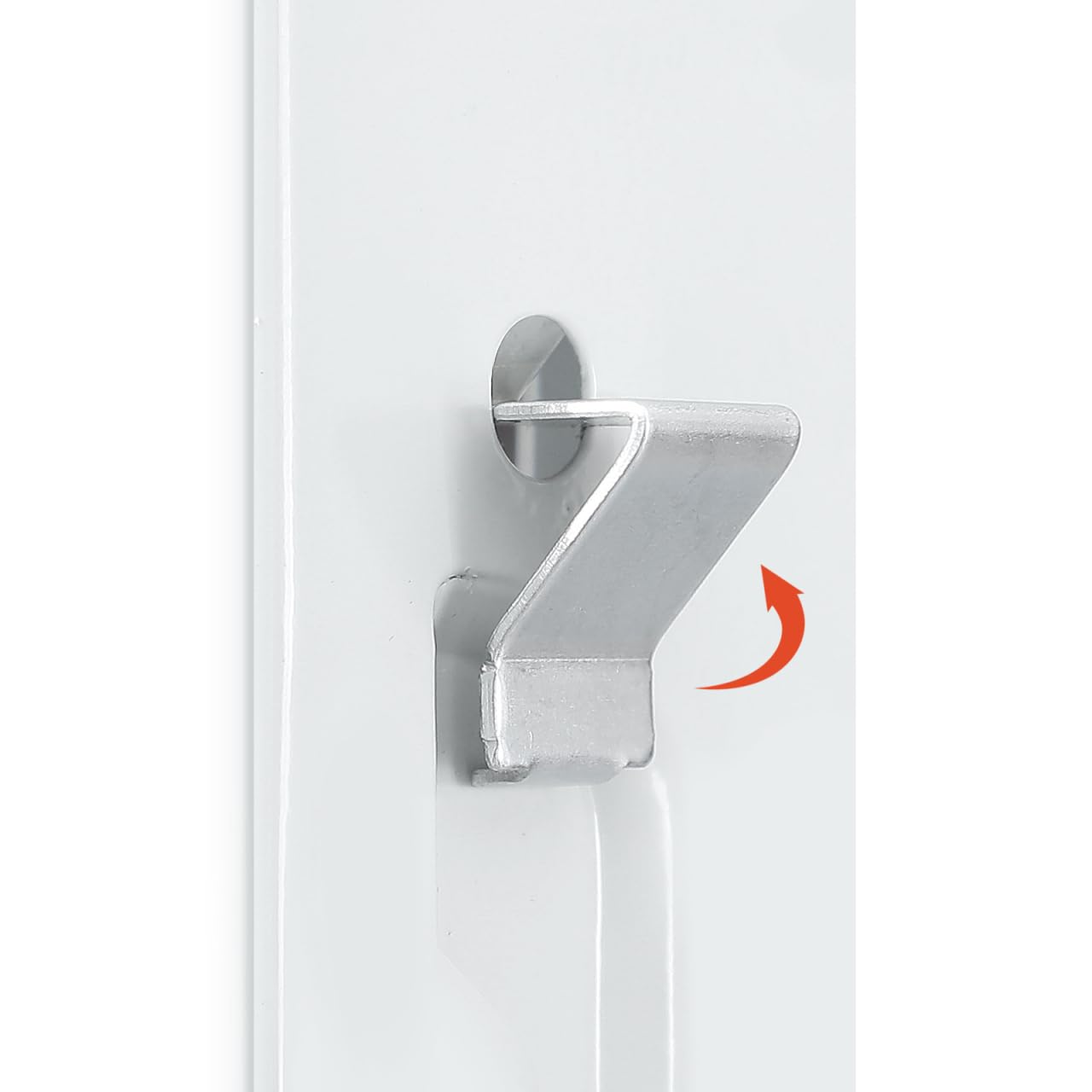 Metal Shelf Clips - Stabilize Shelves -6 Metal Shelf Clips - Stabilize Shelves -6