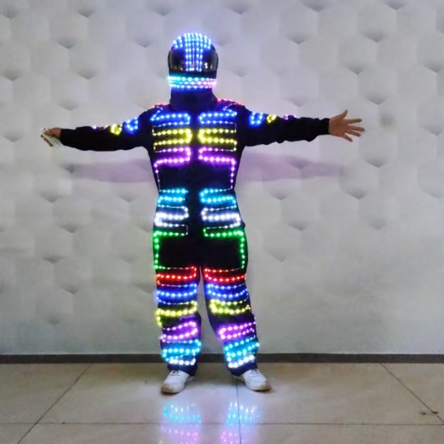 Amazon.com: Earthradius RGB Led Costumes Robot Lighting Suit