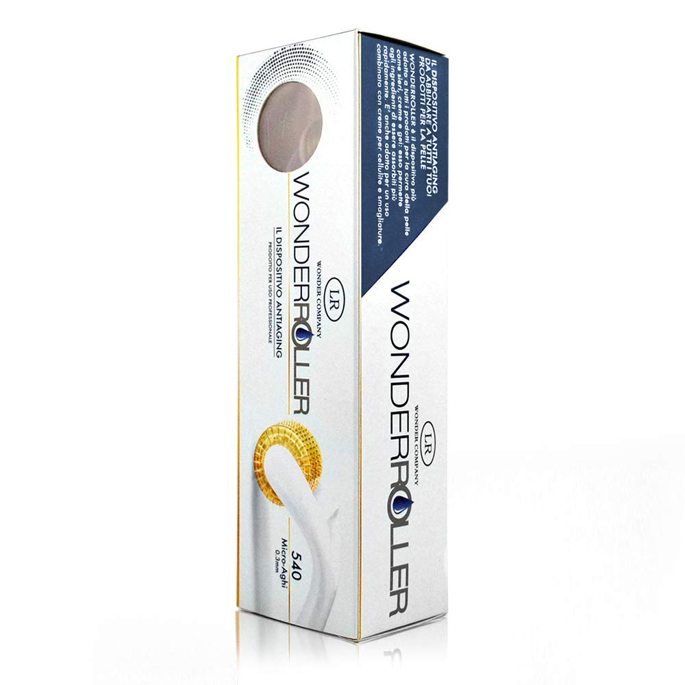 Wonder Roller, dispositivo antiaging con micro-needling system, 540 micro-aghi da 0,3mm - Wonder Company