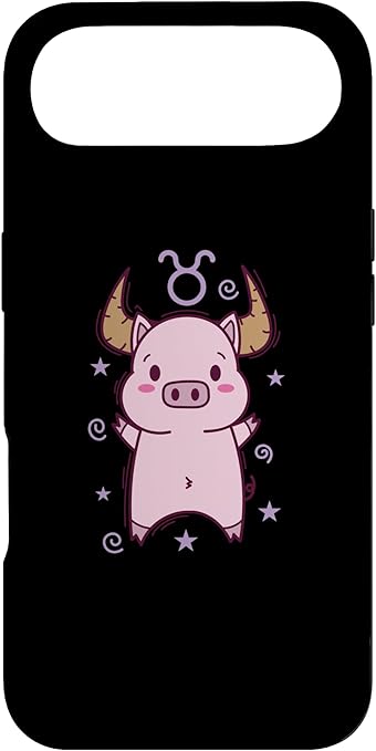 Taurus Zodiac Sign as a Piggy Horoscope Case for iPhone Air