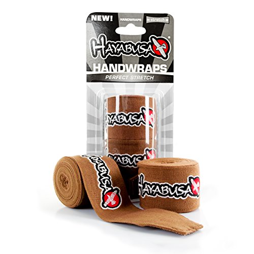 Hayabusa Perfect Stretch Hand Wraps, One Size, Desert Sand