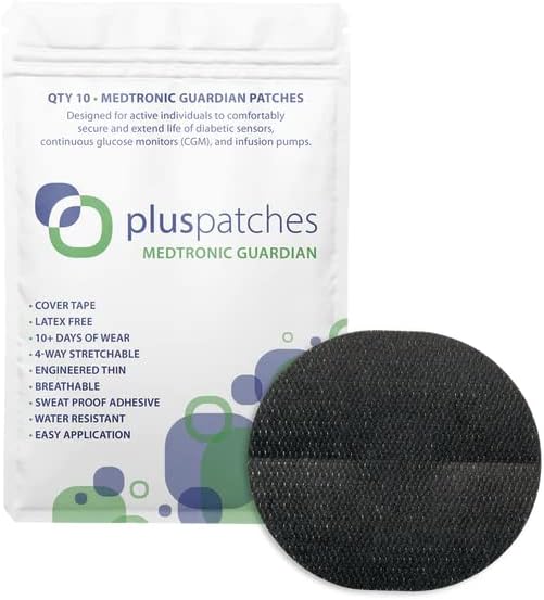 CGM Tape Covers for Medtronic Guardian (10pk) Waterproof