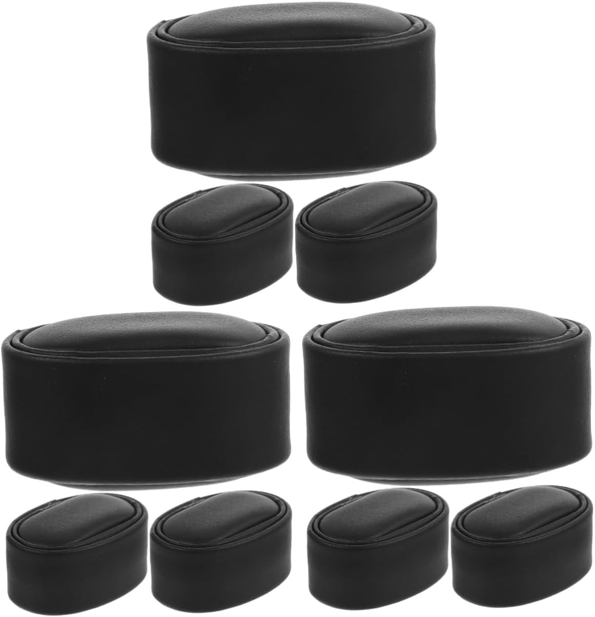 9pcs Watch Pillows for Jewelry Display Pu Cushion Organizer for Bracelets and Bangles for Showcases and Stores Soft and Protective Design