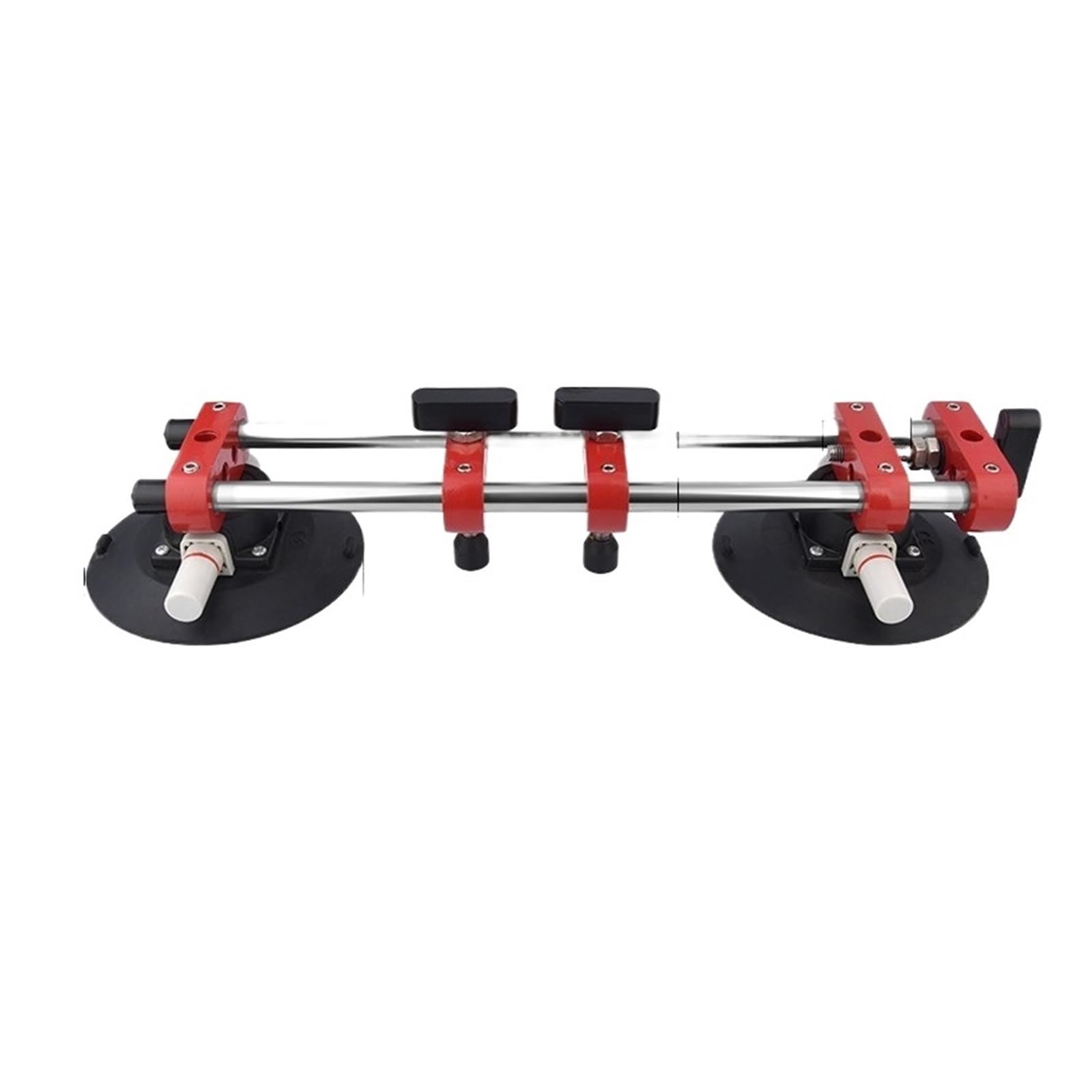 Zxzzas Alloy Double Rod Vacuum Suction Cup, Stone Ceramic Tile Suction Cup Tabletop Marble Glass Strong Vacuum Tension Leveling Joint Suction And Lifting Fixing Device(Alloy Double Rod)