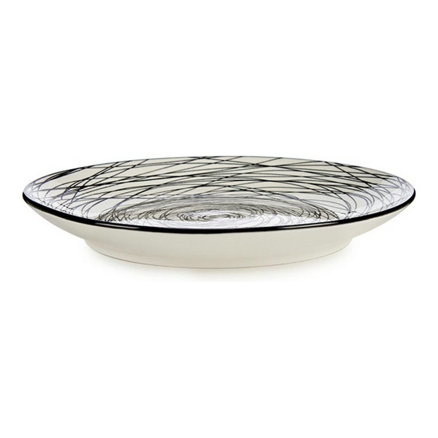 BigBuy Home Plate, Multicoloured, Standard