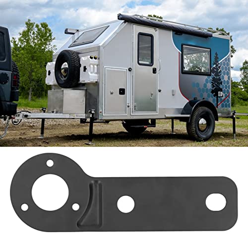 Suporte de Soquete de Reboque, Conector de Fio de Reboque 7 Pinos Placa de Montagem de Soquete para