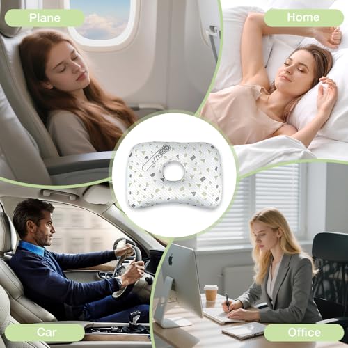 Coussin de piercing d'oreille avec trou protecteur de 38,1 cm - 8