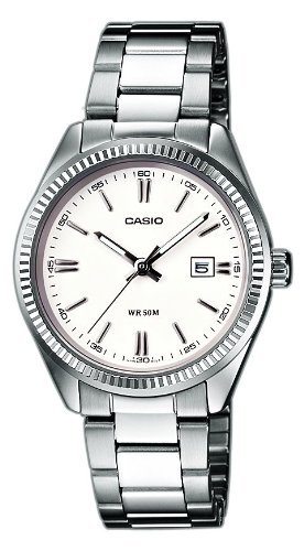 Casio Orologio Analogico Quarzo Donna con Cinturino in Acciaio Inox MTP-1302D-7A1VEF