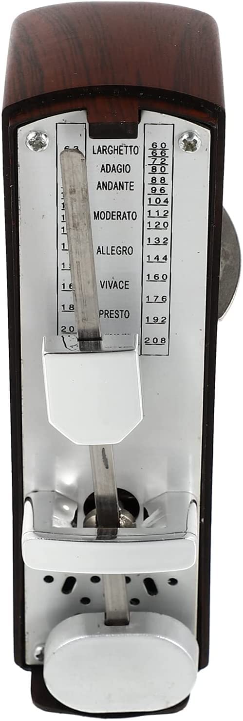 Mechanisches Metronom, Tragbares Metronom for Klavier, klassisches mechanisches Metronom for Gitarre, Bass, Klavier, Violine mit präzisem Timing