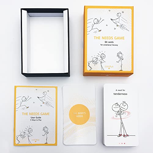 Comitys | The Needs Game | 64 flashcard for