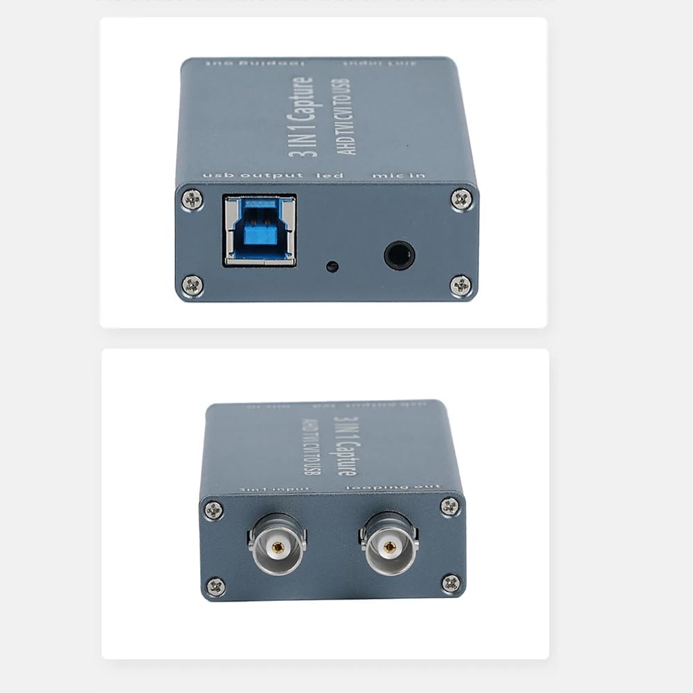Scheda di Acquisizione Video AHD Scheda Video TVI CVI A USB 3.0 Scatola di Registrazione Video 1080P 60fps per Streaming Live Scheda Video TVI CVI