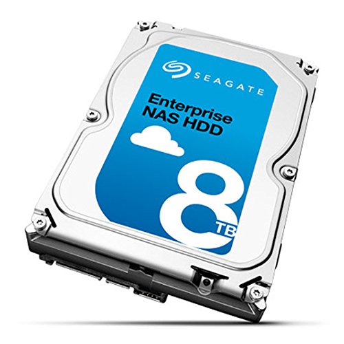 Seagate Enterprise NAS HDD - 8 TB - interne Festplatte, ST8000NE0001 (3,5 Zoll), 7200rpm, 256 MB Cache, SATA III für NAS-Betrieb