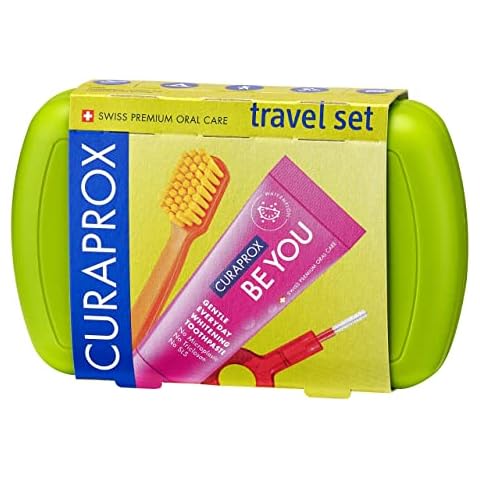 Curaprox Travel Set Green Cover