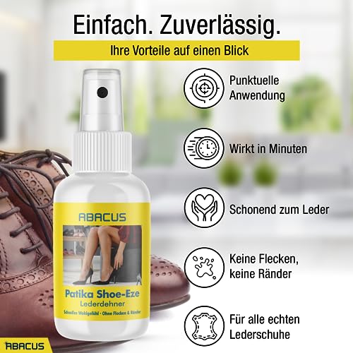 Lederdehner Abacus: Lederdehnungsspray für Lederschuhe
