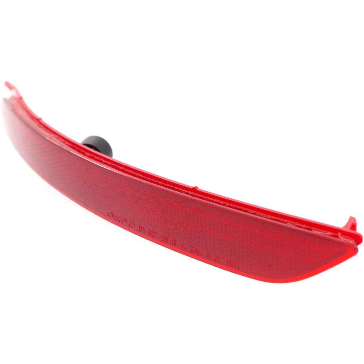 FITRITE AUTO PARTS New Rear Left Driver Side Bumper Reflector For 2010-2014 Subaru Outback SU1184103 84281AJ01A