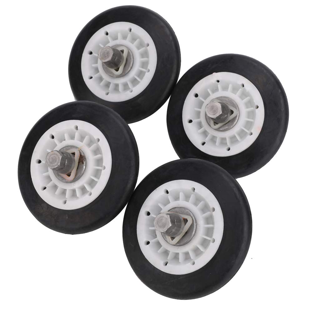 4581EL2002C Drum Roller Assembly for LG, Kenmore, GE Dryer. Replace 4581EL2002A, 4581EL2002B, 4581EL2002C, 4581EL3001A, 2701044, AP5688895, PS8260240. Dryer Rrum Roller & Axle Shaft Assembly, 4pcs