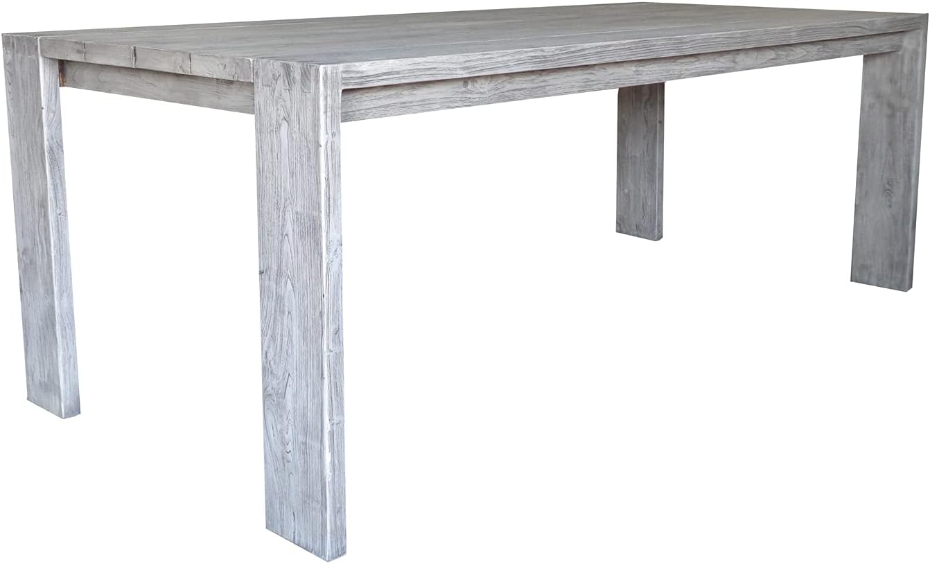 Padma's Plantation Outdoor Ralph Reclaimed Teak Dining Table - 84"