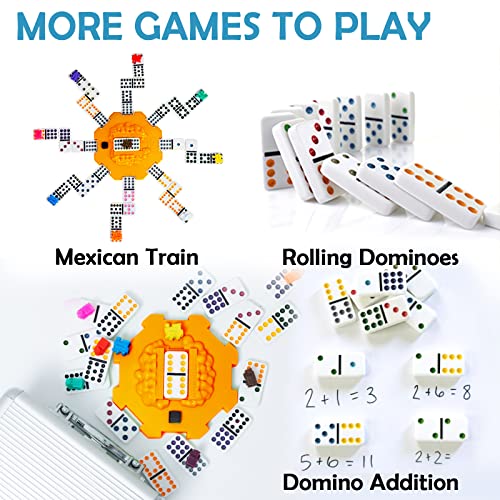 Yinlo Mexican Train Domino Set With Sound Effect thumb #4