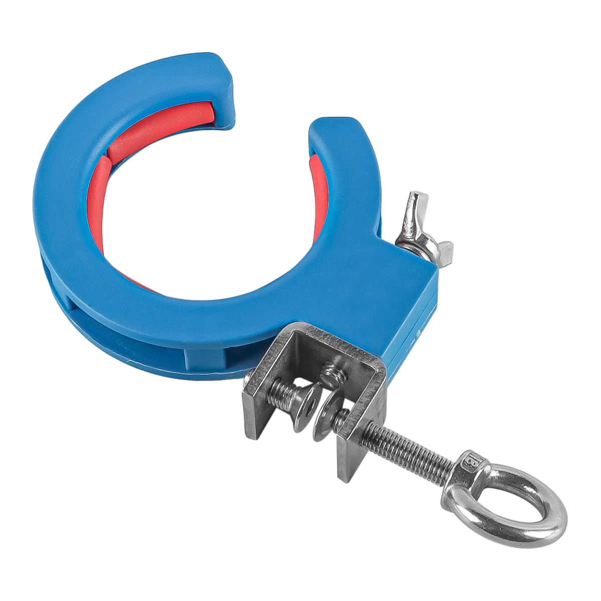 Sarini Cable Pulling Assistant Laying Roller 65mm Opening 25kg Tensile Force Fit For Building Site Workers Smooth Wire Pullin - Image 3
