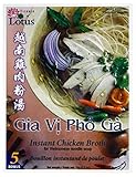 Essence of Lotus Instant Pho Broth For Vietnamese Noodle Soup (Chicken Pho Broth Mix, 6-Pack)