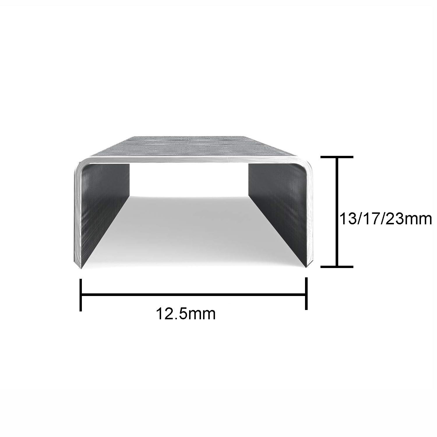 Paquet De 10000 Agrafes Légères, Comprenant Des Agrafes De 13 Mm, 17 Mm, 23 Mm, Agrafes De Bureau, Agrafes De Bureau, Sans Bourrage, Agrafes Standard, Recharge D'agrafes
