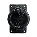 Adonai Hardware Adonikam Antique Iron Door Knocker (Black Powder Coated)