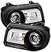 Spyder Auto 5075659 Projector Style Headlights Black/Clear