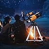 Astronomical Refracting Telescope,MLABINYA 70mm Travel Telescope(15X-150X) Portable Telescope with Multilayer Broadband Coating Adjustable Tripod and Finderscope, Telescope for Adults,Kids,Beginner #5