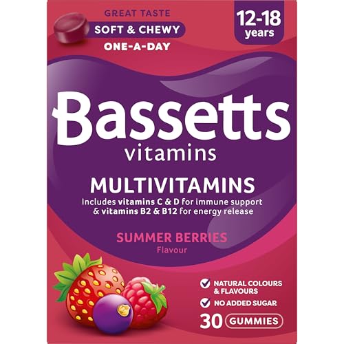 Bassetts Vitamins 12-18 Years Summer Berries Multivitamins 30 Gummies