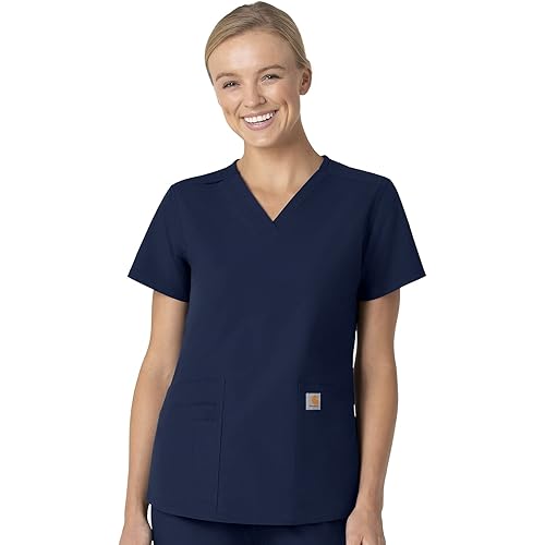 Carhartt Women's Force V-Neck 5-Pocket Top