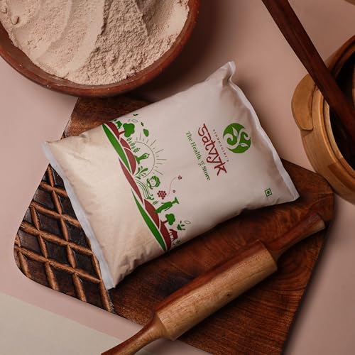 Image of S Siddhagiri's SATVYK THE HEALTH re STORE Organic Desi Jowar Flour (1kg)