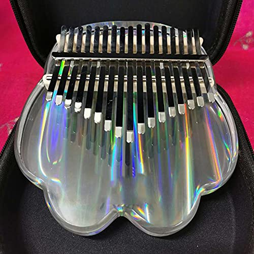 Wzhzj Acrylique 17 clé transparente thumb piano avec tuner Hammer Finger Clavier Instrument de musique - Les Beatles, Paul McCartney, John Lennon, RIngo Starr, George Harrison Wzhzj Acrylique 17 clé transparente thumb piano avec tuner Hammer Finger Clavier Instrument de musique – Image 7