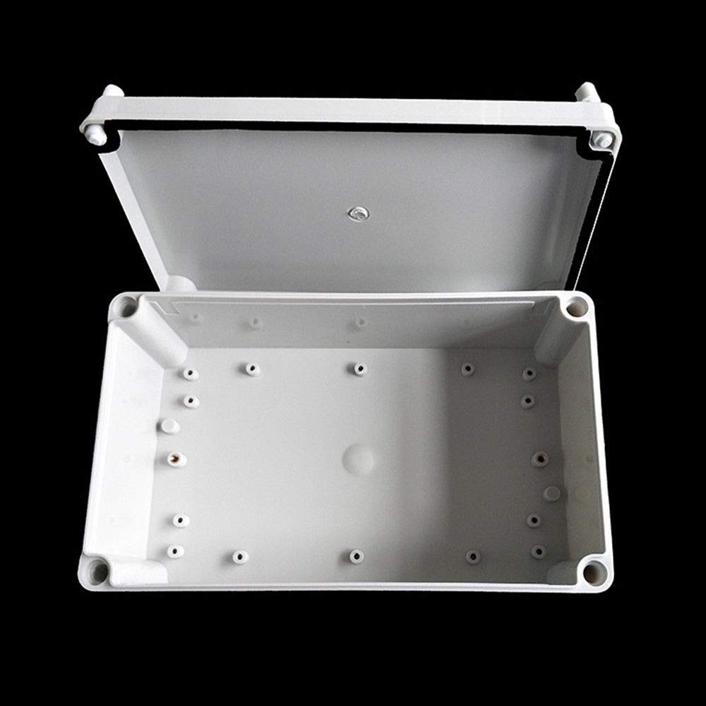 Contenitore in plastica, 150 x 200 x 100 IP65 ABS resistente alle intemperie esterno scatola di giunzione di alimentazione completa di connettore