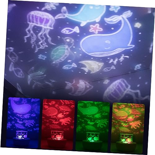 Lámpara Proyector Recargable de Luz Nocturna Uonlytech miniatura 6