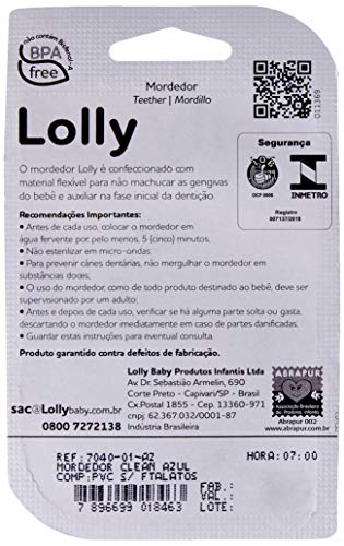 Mordedor Clean Flex Azul Lolly