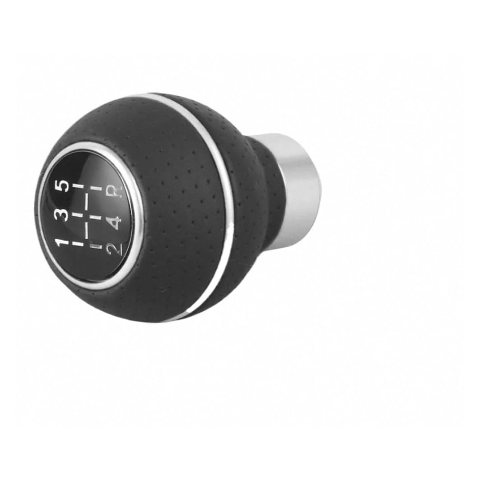 Dbmswzjqfg Silver Shift Knob For Universal Leather/Aluminum Stylish