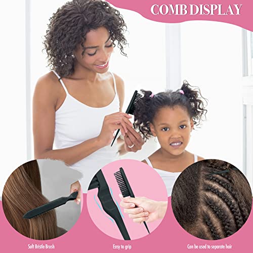 4 Pezzi Pettini Capelli, Pettine a Denti Larghi