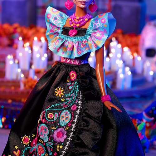 Muñeca Barbie Signature Día De Muertos 2024 miniatura 5