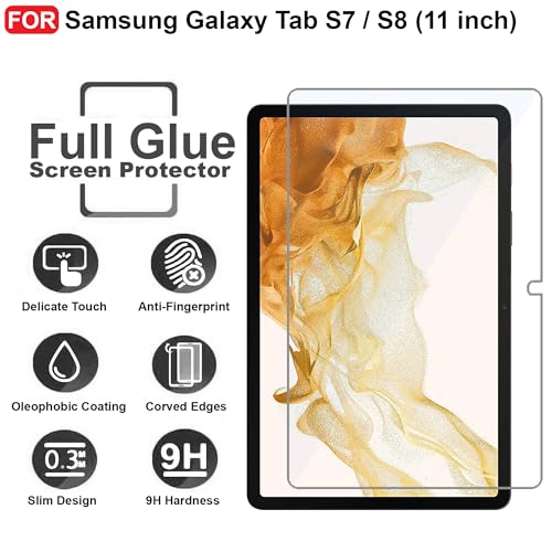 Image of CEDO Samsung Tab S7 / S8 / S11 (11 inch) Tempered Glass | Screen Protector Clear Tempered Glass for Samsung Galaxy Tab S7 / S8 / S11 (11 inch)
