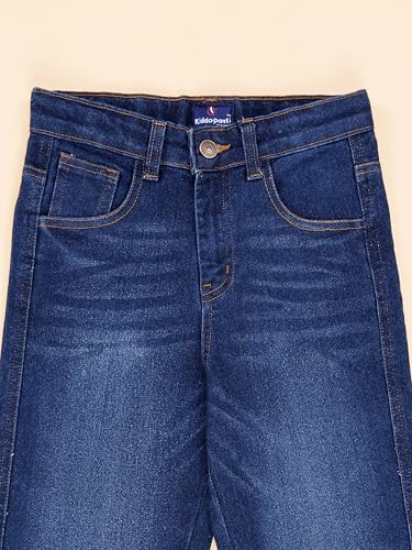 Image of KiddoPanti Boys Full Length Elasticated Waist Straight Fit Jeans