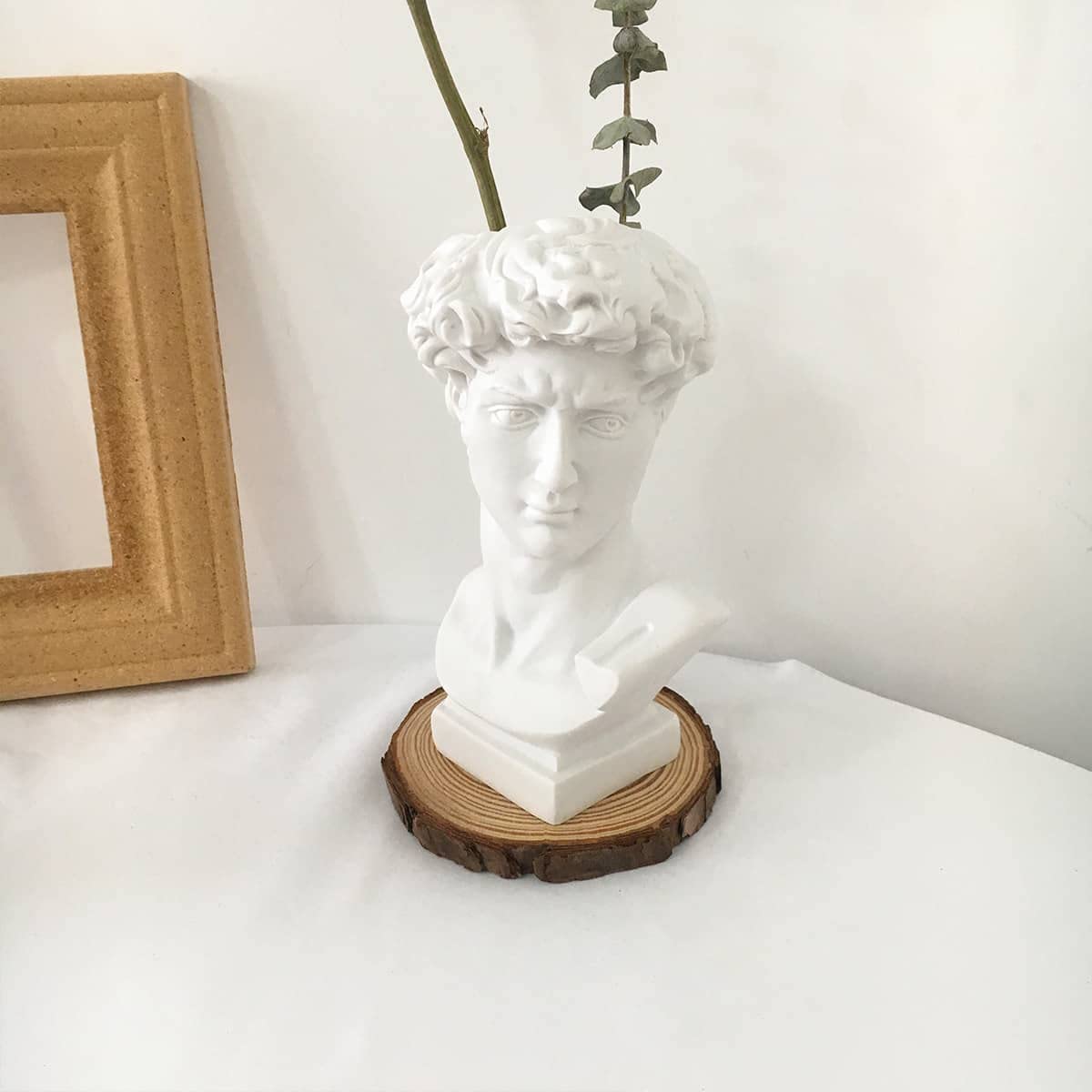 Buy Dark Academia Room Decor, 6” David Bust Greek Statue Dark Academia