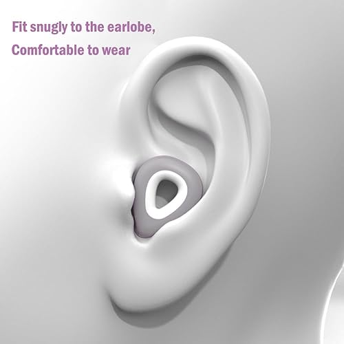 Miniatura 3 de Tapones para los oídos para dormir, reutilizables con cancelación de ruido, adecuados para dormir, alivio emocional, entornos de ruido, lectura,