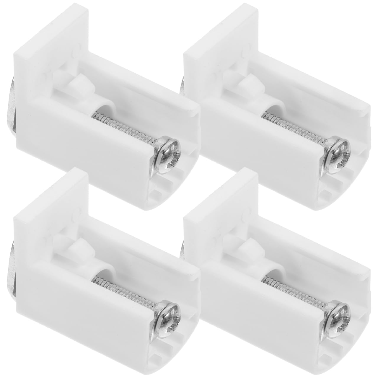 CORHAD Blind Brackets for Blinds 4 Pack Magnetic Mounts Window Box Bracket Blind Holder Blind Window Brackets Blind Fixing Brackets Strong Versatile Easy to Adjust