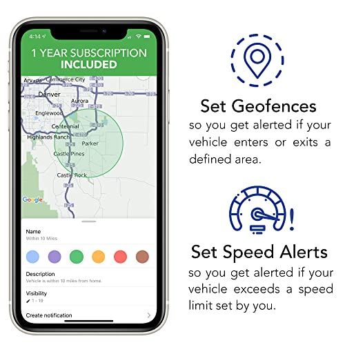 Gps Tracker For Vehicles No Monthly Fee - 1 Year Subscription Included - No Fee - Portable Lte Hidden Gps Tracking Device, Tiny Gps Tracker For Cars Equipment, Kids, Elderly, Teens #TOP2