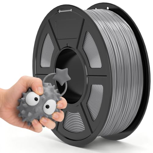 Image of TECBEARS TPU Filament 1.75mm, 95A, 1kg Gray
